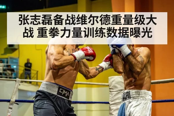 heavyweight boxer punching